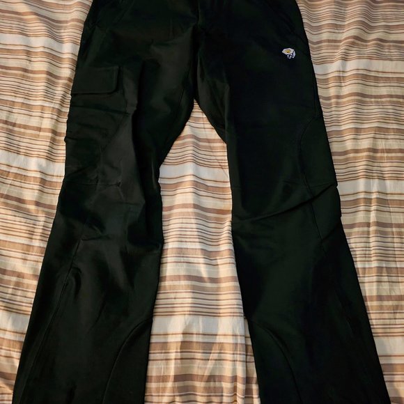 Mountain Hardwear Softshell Pants — black, size small - Picture 1 of 3
